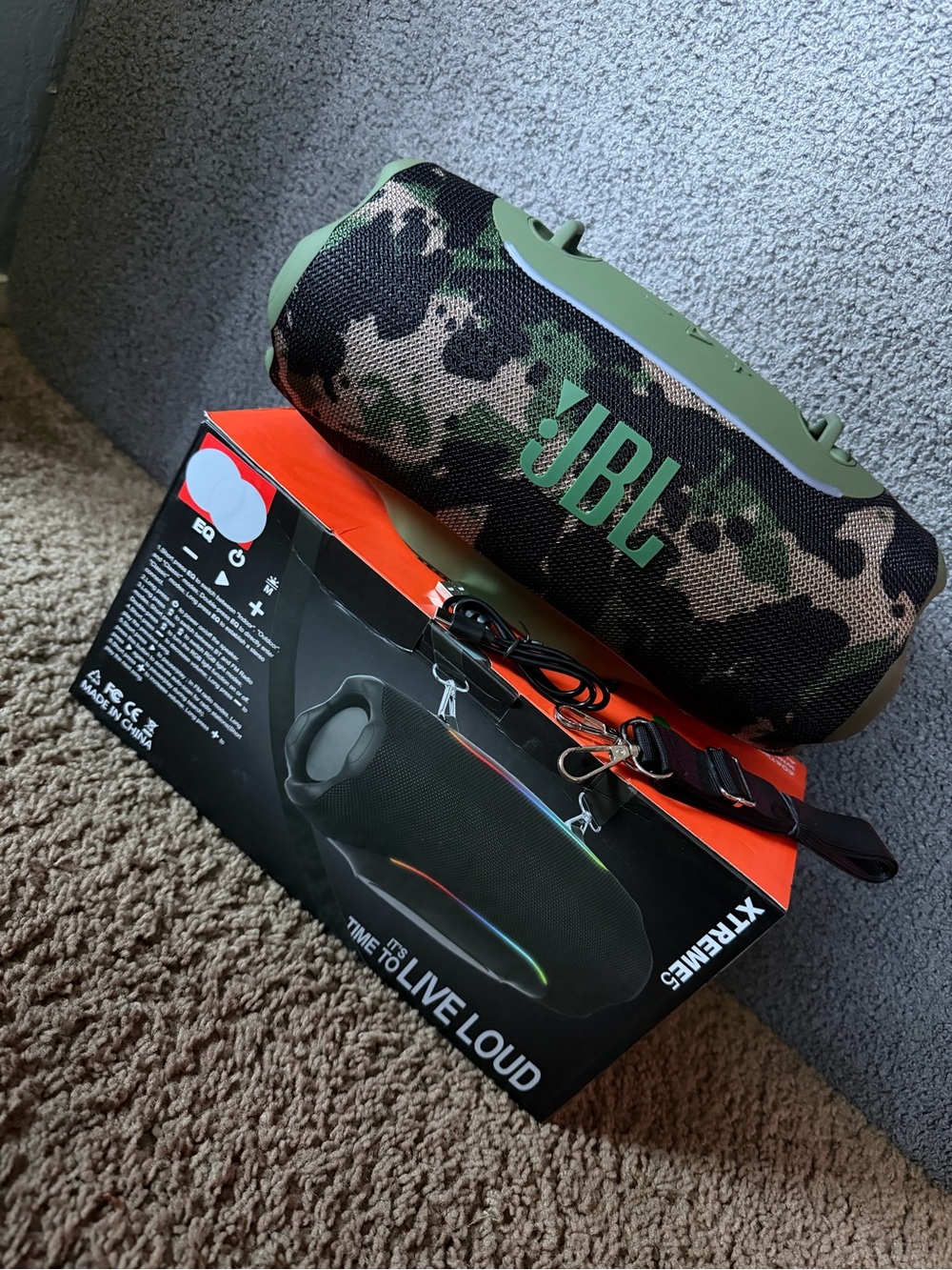 Xtreme5 Bluetooth Speaker - Green Camo
